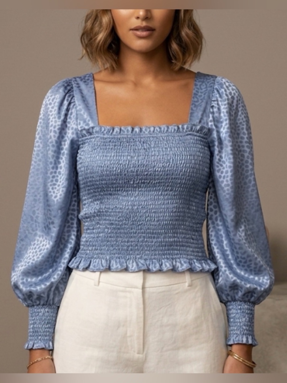 NWT She + Sky Blouse, Size M